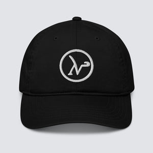 Argon Volt Rune Organic Cotton Cap in Black