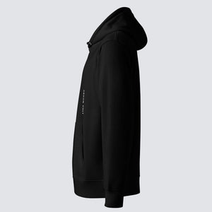 Argon Volt Pixelvision Organic Cotton Hoodie in Black