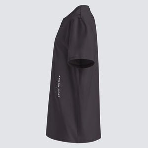 Argon Volt Pixelvision Organic Cotton T-Shirt in Anthracite