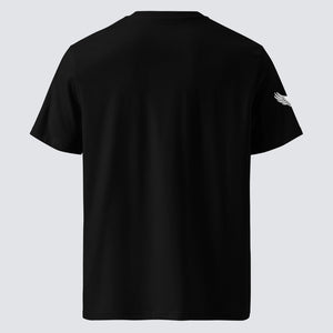 Argon Volt Pixelvision Organic Cotton T-Shirt in Black