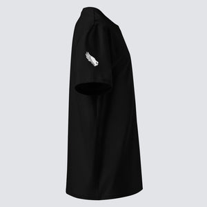 Argon Volt Pixelvision Organic Cotton T-Shirt in Black