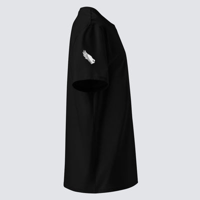 Argon Volt Pixelvision Organic Cotton T-Shirt in Black